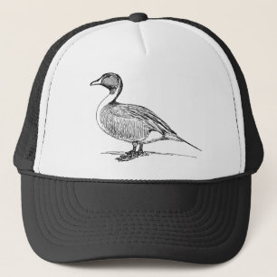 Spießenten-Enten-Fernlastfahrer-Hut Truckerkappe
