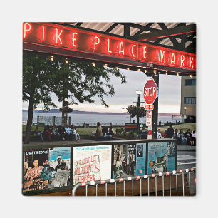 Spießplatzmarkt Seattle Magnet