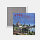 Spiez, am Thunersee Magnet (Vorderseite/Rückseite)