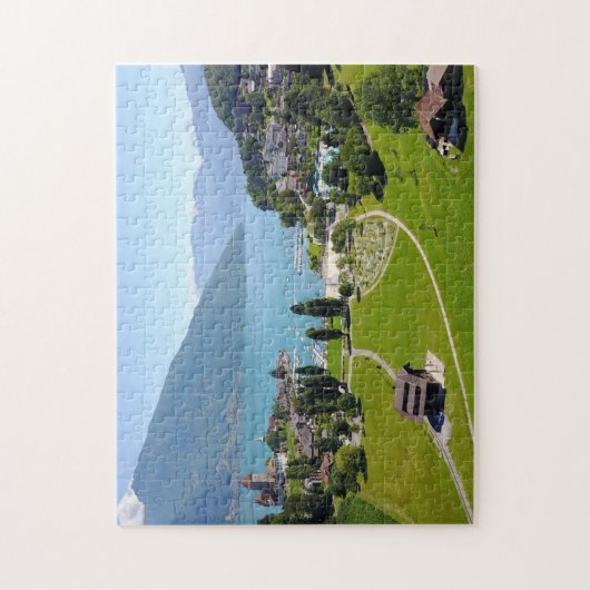 Spiez, Schweiz Puzzle (Vertikal)