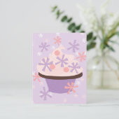 Spiffy Cake Postkarte (Stehend Vorderseite)
