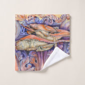 Spike and Curly Badhandtuch Set (Waschlappen)