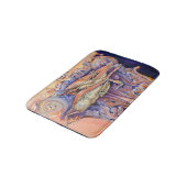 Spike and Curly Playing Tag Badematte (Schrägansicht)