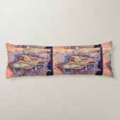 Spike and Curly Playing Tag Seitenschläferkissen (Rückseite)