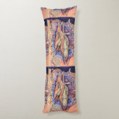 Spike and Curly Playing Tag Seitenschläferkissen (Rückseite (Vertikal))