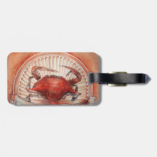 Spike, der Weltmeister Gepäckanhänger (Rückseite horizontal)