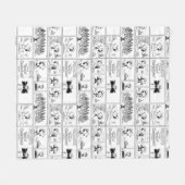 Spike ist Orchesterdirigent Fleecedecke (Vorderseite (Horizontal))