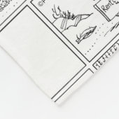 Spike ist Orchesterdirigent Fleecedecke (Ecke)