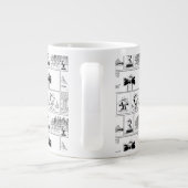 Spike ist Orchesterdirigent Jumbo-Tasse (Rückseite)