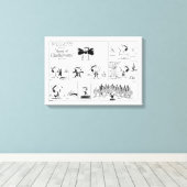 Spike ist Orchesterdirigent Leinwanddruck (Insitu (Holzboden))