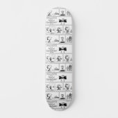 Spike ist Orchesterdirigent Skateboard (Vorderseite)