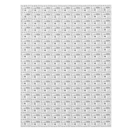 Spike ist Orchesterdirigent Tischdecke (Vorderseite)