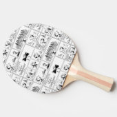 Spike ist Orchesterdirigent Tischtennis Schläger (Seitenansicht)