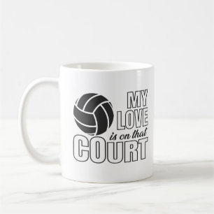 Spike, Kick, Swing! Volleyball, Fußball & Softball Kaffeetasse