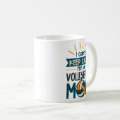 Spike, Kick, Swing! Volleyball, Fußball und Softba Kaffeetasse (VorderseiteRechts)