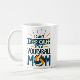 Spike, Kick, Swing! Volleyball, Fußball und Softba Kaffeetasse