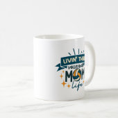 Spike, Kick, Swing! Volleyball, Fußball und Softba Kaffeetasse (VorderseiteRechts)