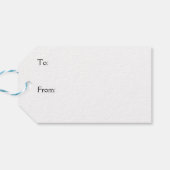 Spike "Merry Woofmass" Geschenkanhänger (Rückseite Horizontal)