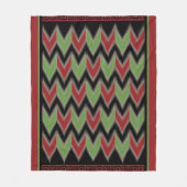 Spike Pattern 2 Fleecedecke (Vorderseite)