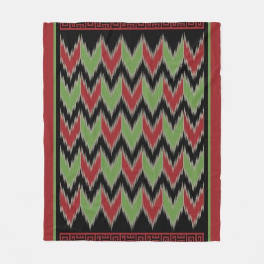 Spike Pattern 2 Fleecedecke (Vorderseite)