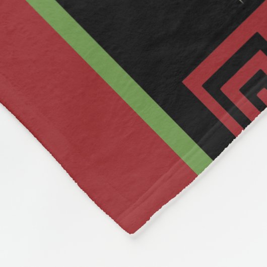 Spike Pattern 2 Fleecedecke (Ecke)