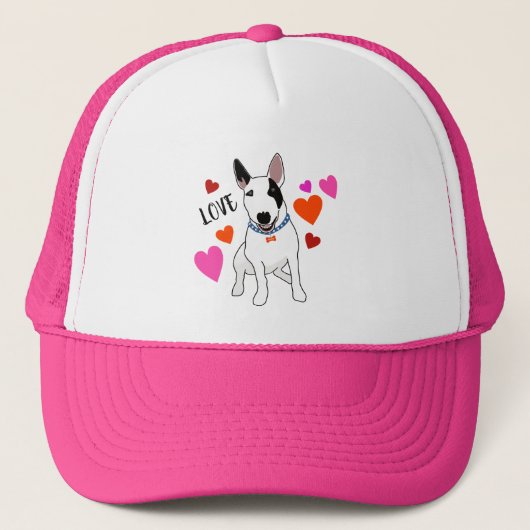 Spike Puppy Liebe Trucker Hat Truckerkappe (Vorderseite)