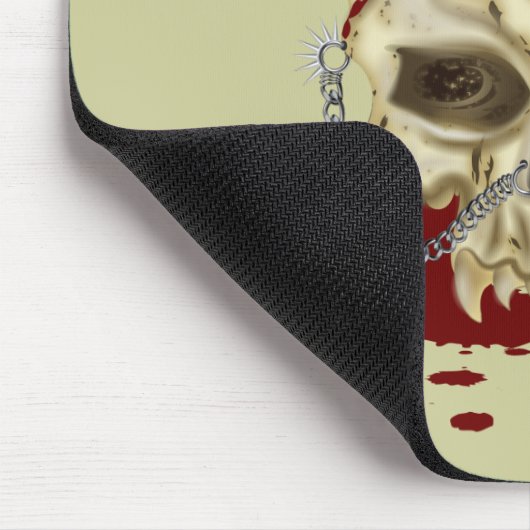 Spike Skull Mousepad (Ecke)