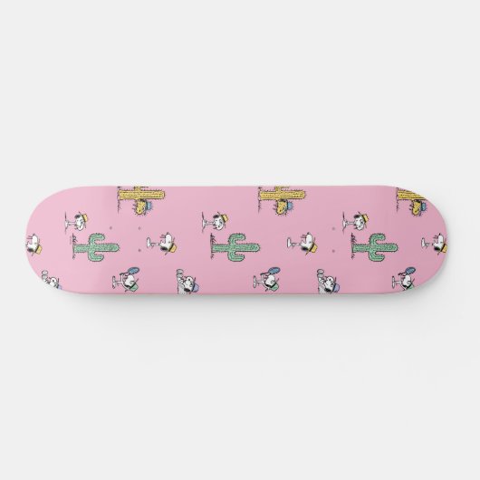 Spike Sugar Pop Muster Skateboard (Horizontal)