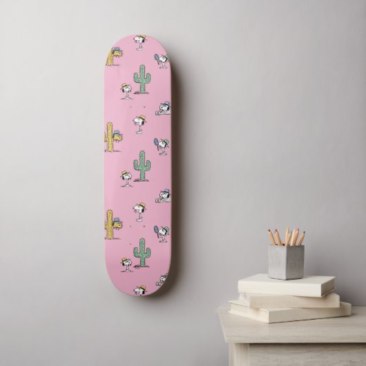 Spike Sugar Pop Muster Skateboard (Wandkunst)