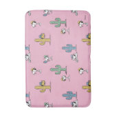 Spike Sugar Pop Pattern Badematte (Vorderseite Vertikal)