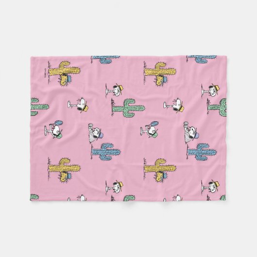 Spike Sugar Pop Pattern Fleecedecke (Vorderseite (Horizontal))