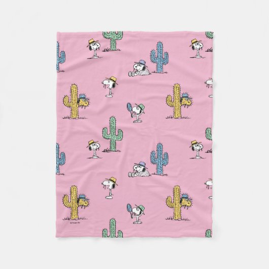 Spike Sugar Pop Pattern Fleecedecke (Vorderseite)