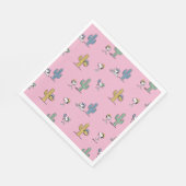 Spike Sugar Pop Pattern Serviette (Ecke)