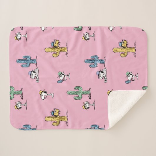 Spike Sugar Pop Pattern Sherpadecke (Vorderseite (Horizontal))