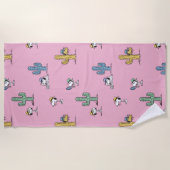 Spike Sugar Pop Pattern Strandtuch (Vorderseite)