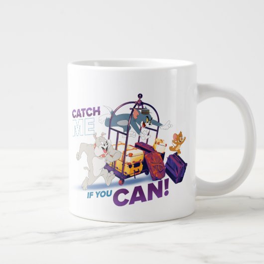 Spike, Tom & Jerry - Fang mich, wenn du kannst Jumbo-Tasse (Rechts)