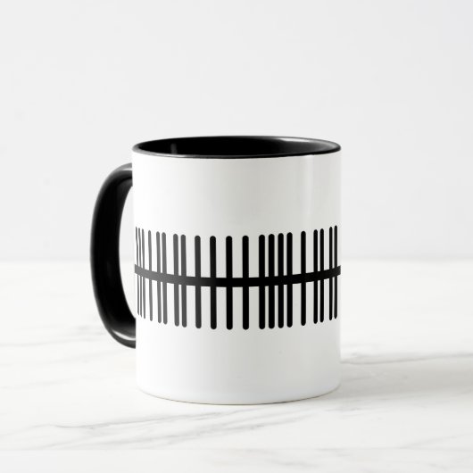 Spike Train Tasse (Vorderseite Links)