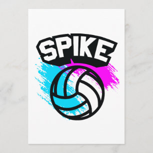 Spike Volleyball Einladung