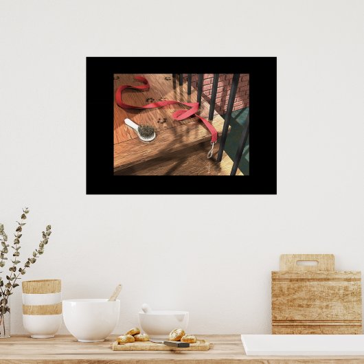 Spike war hier poster (Küche)