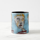 Spike Zweifarbige Tasse (Mittel)