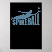 Spikeball Ballsport Freizeit Roundball Poster (Vorne)