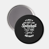 Spikeball ist ein intelligenter People Sport Round Magnet (Vorderseite/Rückseite)