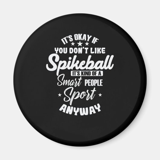 Spikeball ist ein intelligenter People Sport Round Magnet (Vorne)