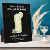 Spiked Lemonade ・ PERSONALISIEREN Sie diesen Signa Fotoplatte (Seite)