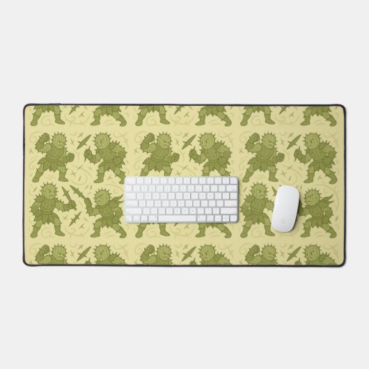 Spiked Plant Fighter  Schreibtischunterlage (Tastatur & Maus)