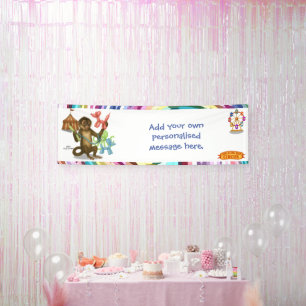 Spikes Ballon-Affen-Magie Banner