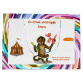 Spikes Ballonaffen-Magie Große Geschenktüte (Rückseite)