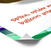 Spikes Ballonaffen-Magie Poster (Ecke)