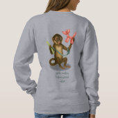 Spikes Ballonaffen-Magie Sweatshirt (Rückseite)