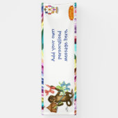 Spike's balloon monkey magic banner (Vertikal)